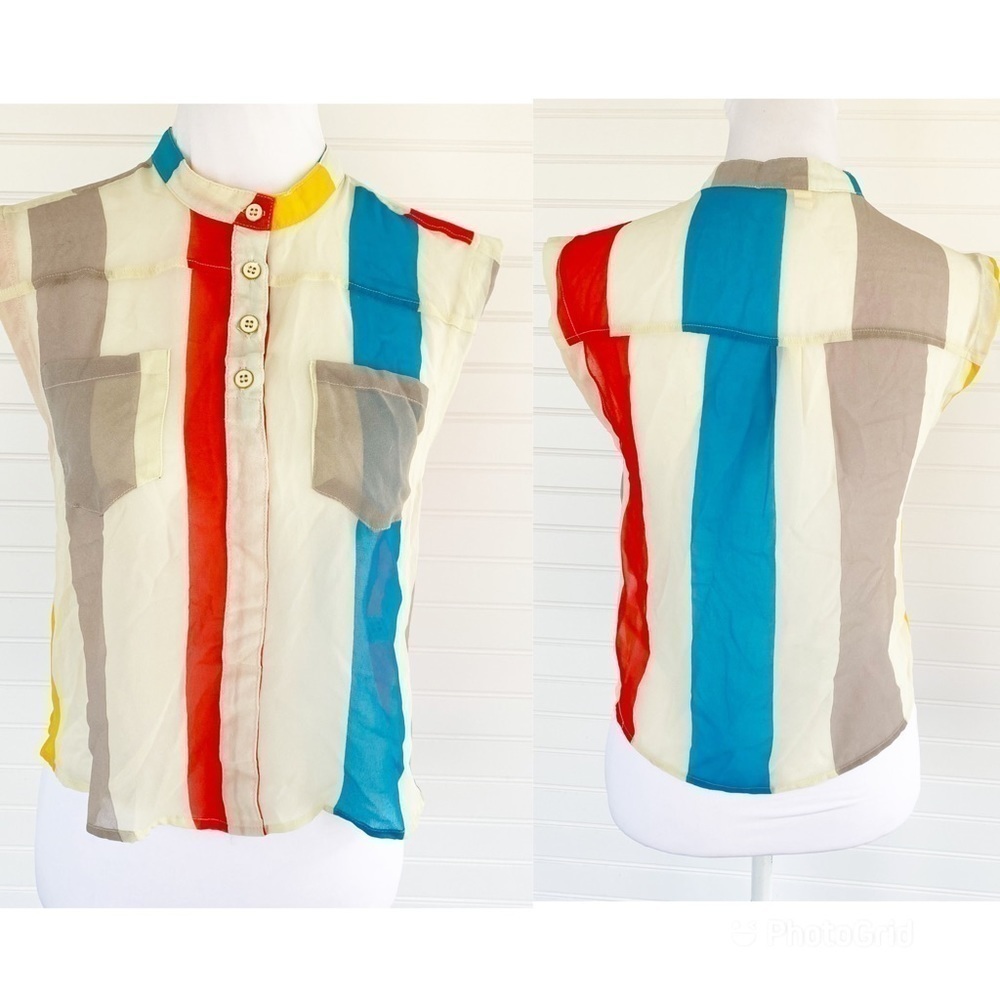 Striped blouse Mind Code Size Small - Picture 2 of 9